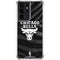 NBA Chicago Bulls Black Animal Print Galaxy S21 Ultra 5G Clear Case