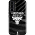 NBA Chicago Bulls Black Animal Print Galaxy S22 Pro Case