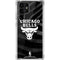 NBA Chicago Bulls Black Animal Print Galaxy S22 Ultra Clear Case