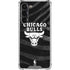 NBA Chicago Bulls Black Animal Print Galaxy S23 Plus Clear Case