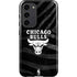 NBA Chicago Bulls Black Animal Print Galaxy S23 Plus Pro Case