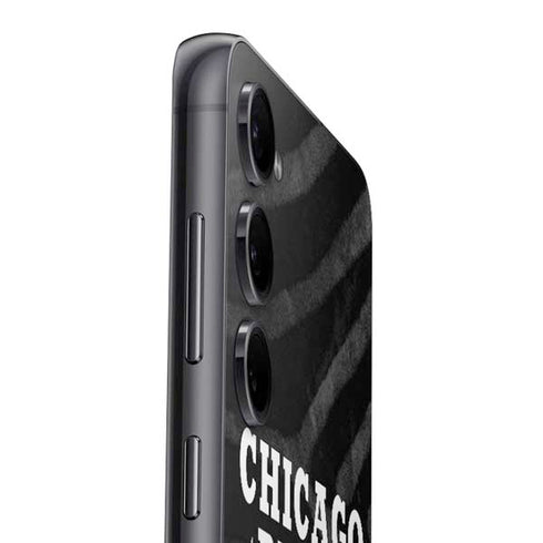 NBA Chicago Bulls Black Animal Print Galaxy S23 Plus Skin