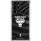 NBA Chicago Bulls Black Animal Print Galaxy S24 Ultra Clear Case