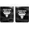NBA Chicago Bulls Black Animal Print Galaxy Z Flip Skin