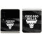 NBA Chicago Bulls Black Animal Print Galaxy Z Flip3 5G Skin