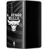 NBA Chicago Bulls Black Animal Print Galaxy Z Fold4 5G Skin
