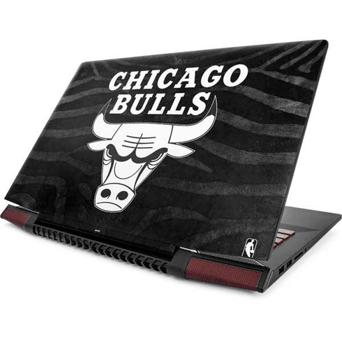 NBA Chicago Bulls Black Animal Print Lenovo IdeaPad Skin