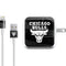 NBA Chicago Bulls Black Animal Print iPad Charger (10W USB) Skin