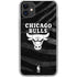 NBA Chicago Bulls Black Animal Print iPhone 11 Clear Case