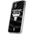 NBA Chicago Bulls Black Animal Print iPhone 11 Clear Case