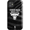 NBA Chicago Bulls Black Animal Print iPhone 11 Impact Case