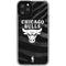 NBA Chicago Bulls Black Animal Print iPhone 11 Pro Clear Case