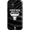 NBA Chicago Bulls Black Animal Print iPhone 12 Mini Impact Case