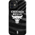 NBA Chicago Bulls Black Animal Print iPhone 12 Mini Lite Case