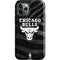 NBA Chicago Bulls Black Animal Print iPhone 12 Pro Impact Case