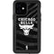 NBA Chicago Bulls Black Animal Print iPhone 12 Waterproof Case