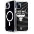 NBA Chicago Bulls Black Animal Print iPhone 13 MagSafe Case