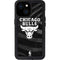NBA Chicago Bulls Black Animal Print iPhone 13 Mini Waterproof Case