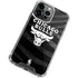 NBA Chicago Bulls Black Animal Print iPhone 13 Pro Clear Case