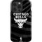 NBA Chicago Bulls Black Animal Print iPhone 13 Pro Impact Case