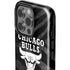 NBA Chicago Bulls Black Animal Print iPhone 13 Pro Impact Case