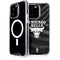 NBA Chicago Bulls Black Animal Print iPhone 13 Pro MagSafe Case