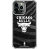NBA Chicago Bulls Black Animal Print iPhone 13 Pro Max Clear Case