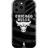 NBA Chicago Bulls Black Animal Print iPhone 13 Pro Max Impact Case