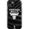 NBA Chicago Bulls Black Animal Print iPhone 14 Plus Impact Case