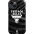 NBA Chicago Bulls Black Animal Print iPhone 15 Plus Impact Case