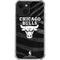 NBA Chicago Bulls Black Animal Print iPhone 14 Plus Clear Case