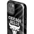 NBA Chicago Bulls Black Animal Print iPhone 15 Impact Case