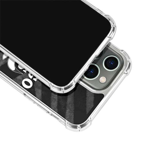 NBA Chicago Bulls Black Animal Print iPhone 15 Pro Clear Case