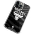 NBA Chicago Bulls Black Animal Print iPhone 14 Pro Clear Case
