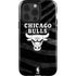 NBA Chicago Bulls Black Animal Print iPhone 15 Pro Impact Case