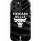 NBA Chicago Bulls Black Animal Print iPhone 15 Pro Max Impact Case