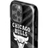 NBA Chicago Bulls Black Animal Print iPhone 15 Pro Max Impact Case