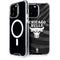 NBA Chicago Bulls Black Animal Print iPhone 15 Pro Max MagSafe Case