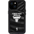 NBA Chicago Bulls Black Animal Print iPhone 15 Waterproof Case