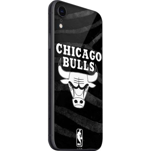 NBA Chicago Bulls Black Animal Print iPhone SE (2nd & 3rd Gen) Skin