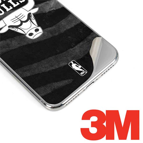 NBA Chicago Bulls Black Animal Print iPhone XS Max Skin