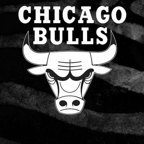 NBA Chicago Bulls Black Animal Print iPhone XS Pro Case