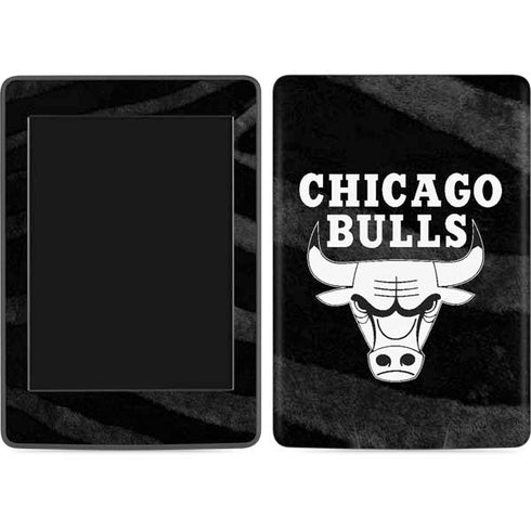 NBA Chicago Bulls Black Animal Print Amazon Kindle Skin