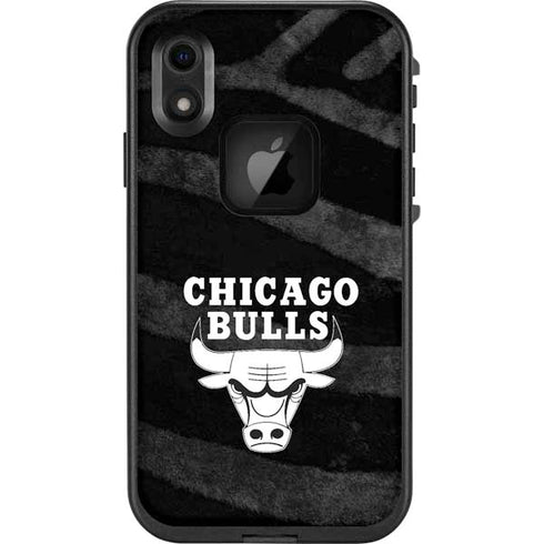 NBA Chicago Bulls Black Animal Print LifeProof Fre iPhone Skin