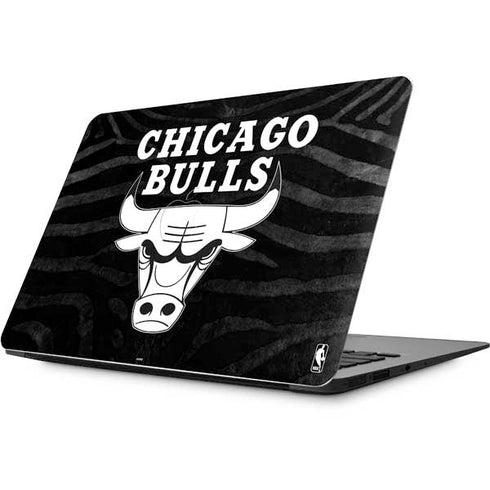 NBA Chicago Bulls Black Animal Print Apple MacBook Skin