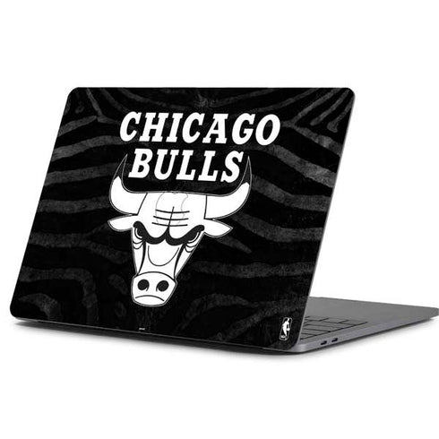 NBA Chicago Bulls Black Animal Print Apple MacBook Pro 13-inch Skin