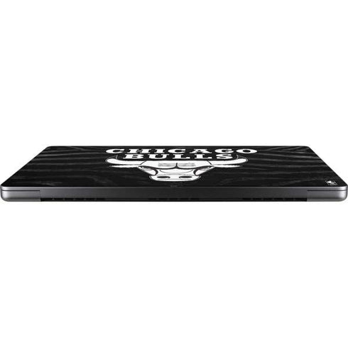 NBA Chicago Bulls Black Animal Print MacBook Pro 14in (2021-24) Skin
