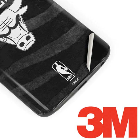 NBA Chicago Bulls Black Animal Print Moto G6 Skin