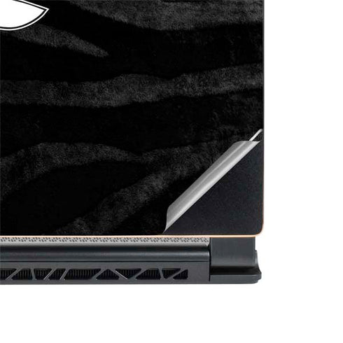 NBA Chicago Bulls Black Animal Print MSI GS65 Stealth Laptop Skin
