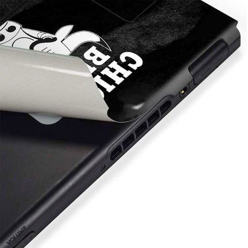 NBA Chicago Bulls Black Animal Print Nintendo Switch Bundle Skin